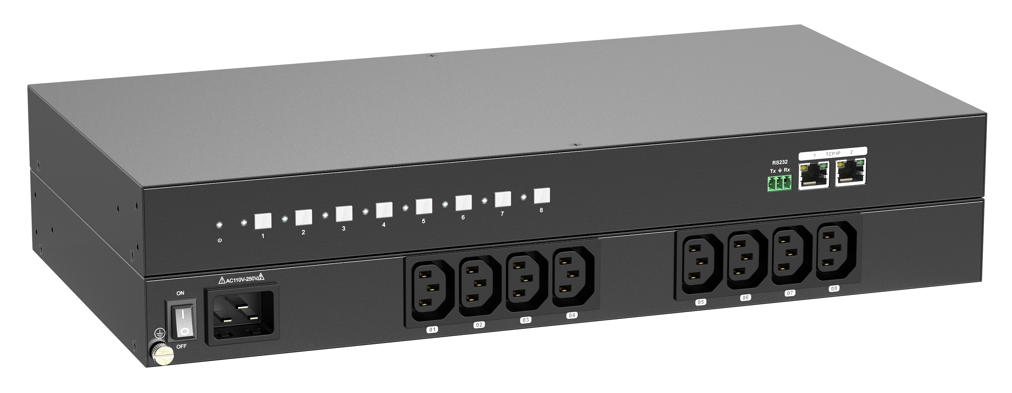JI-8PPC eight-port network power controller