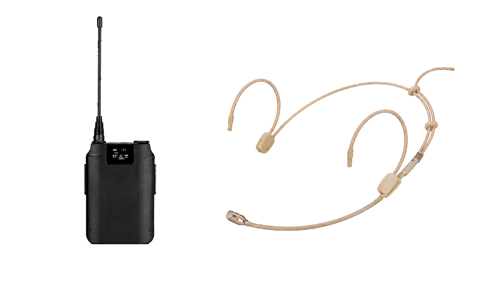 JI120T-H wireless bodypack transmitter with headset microphone