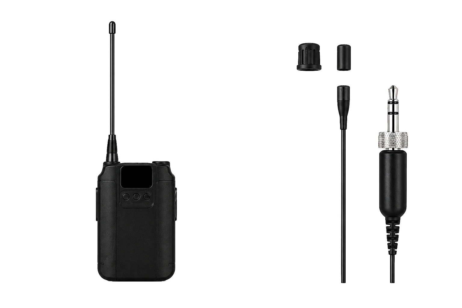 JI120T-L wireless bodypack transmitter with lavalier microphone