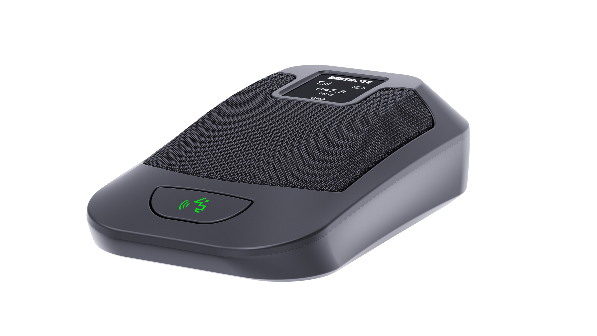 JI140B wireless boundary microphone in black