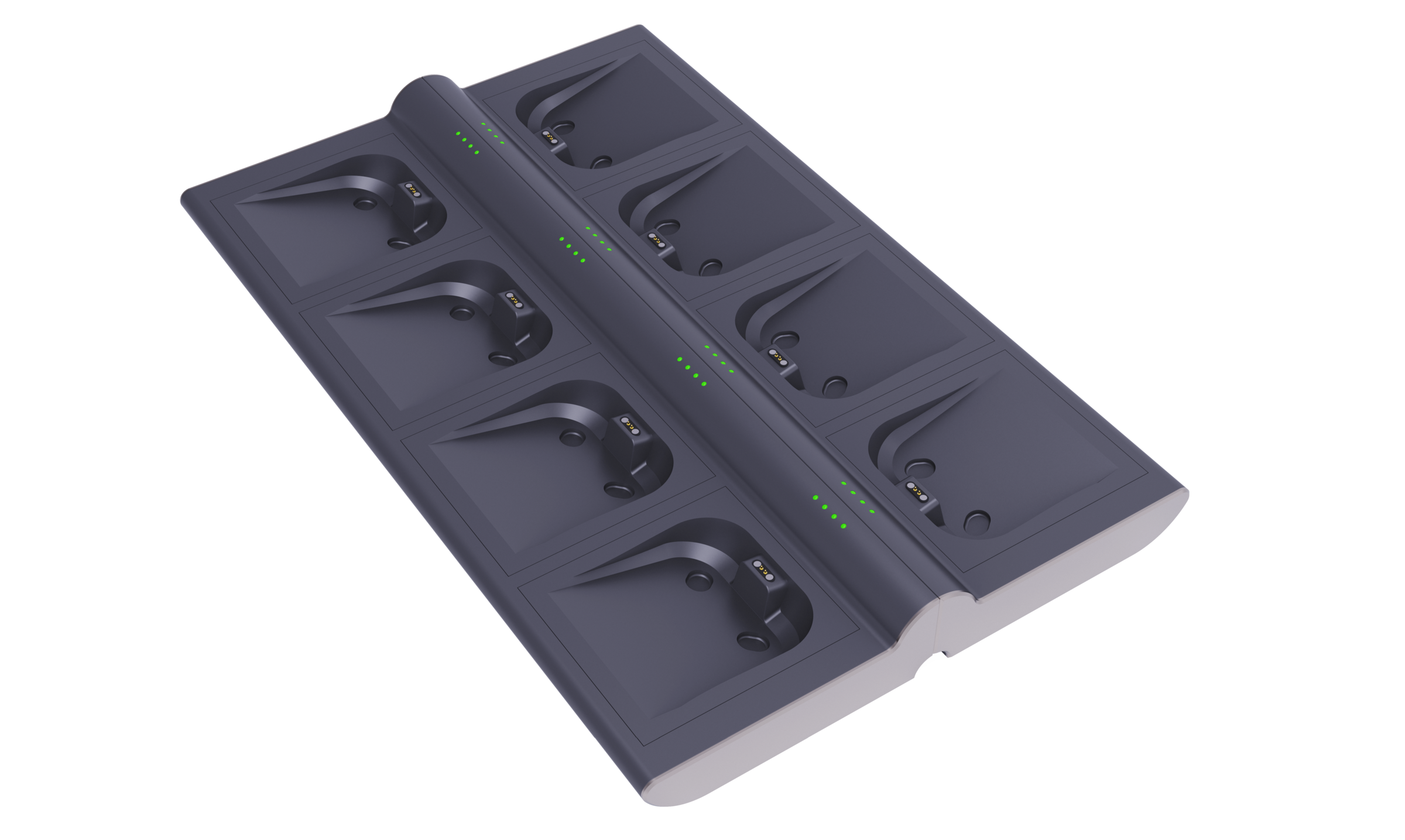 JI168C 8-unit network charging dock