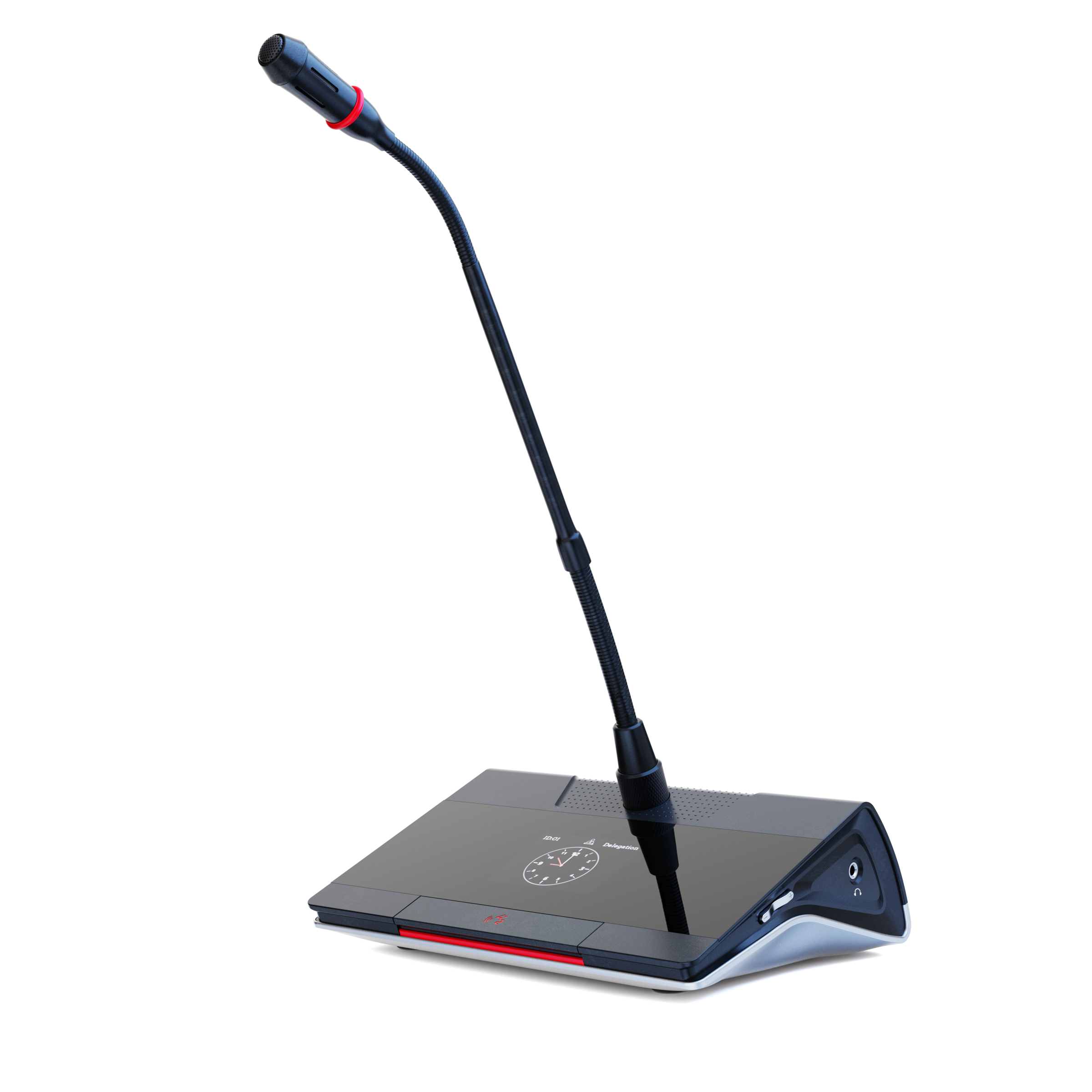 JI260D-E digital network wireless delegate gooseneck microphone unit
