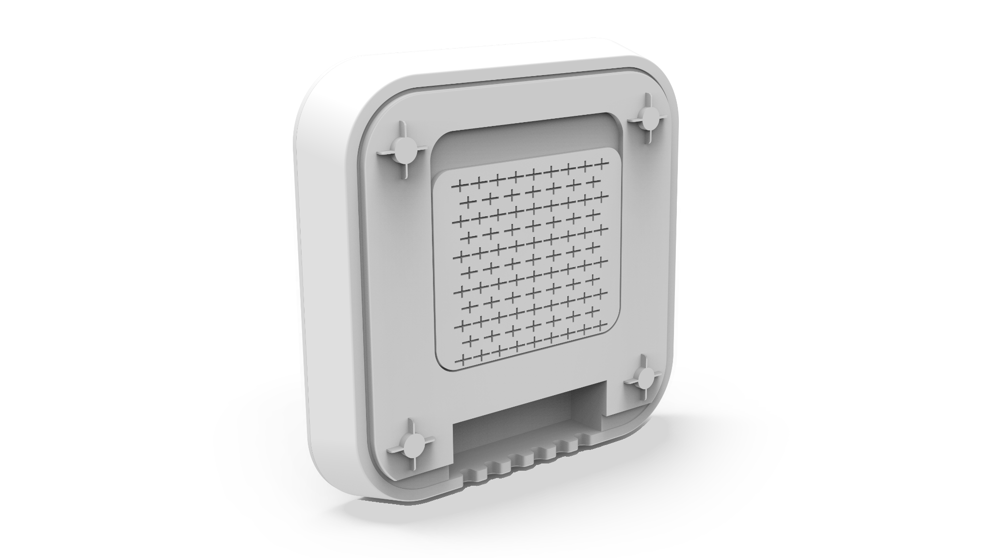 JI40M wireless IoT conference system central unit rear installation view