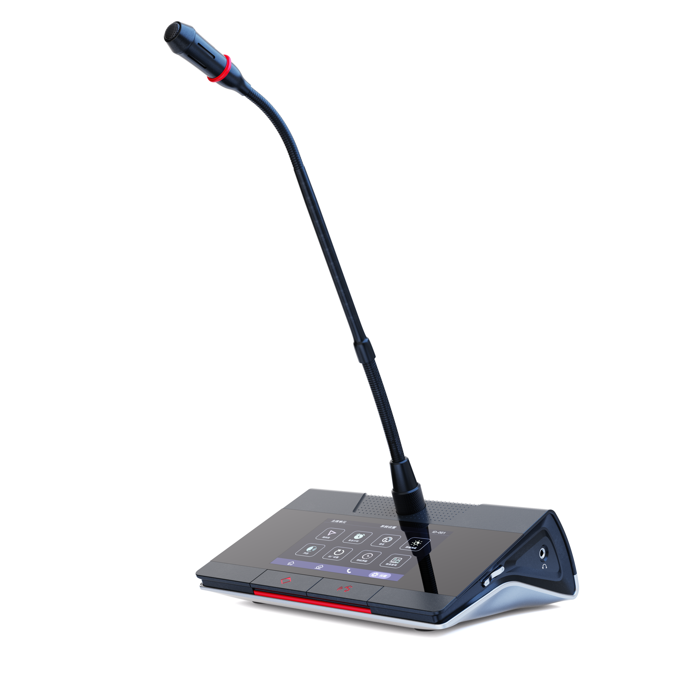 JI560C-E digital network wireless chairman gooseneck microphone unit